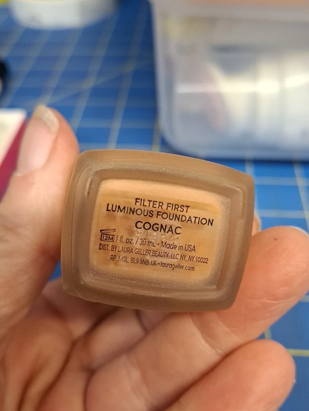 Laura Geller Filter First Luminous Foundation 30ml New - Cognac